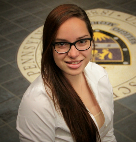 University of Scranton student Jillian Garzon was selected to receive one of just 16 American Advertising Federation Stickell Internships for the summer of 2014.