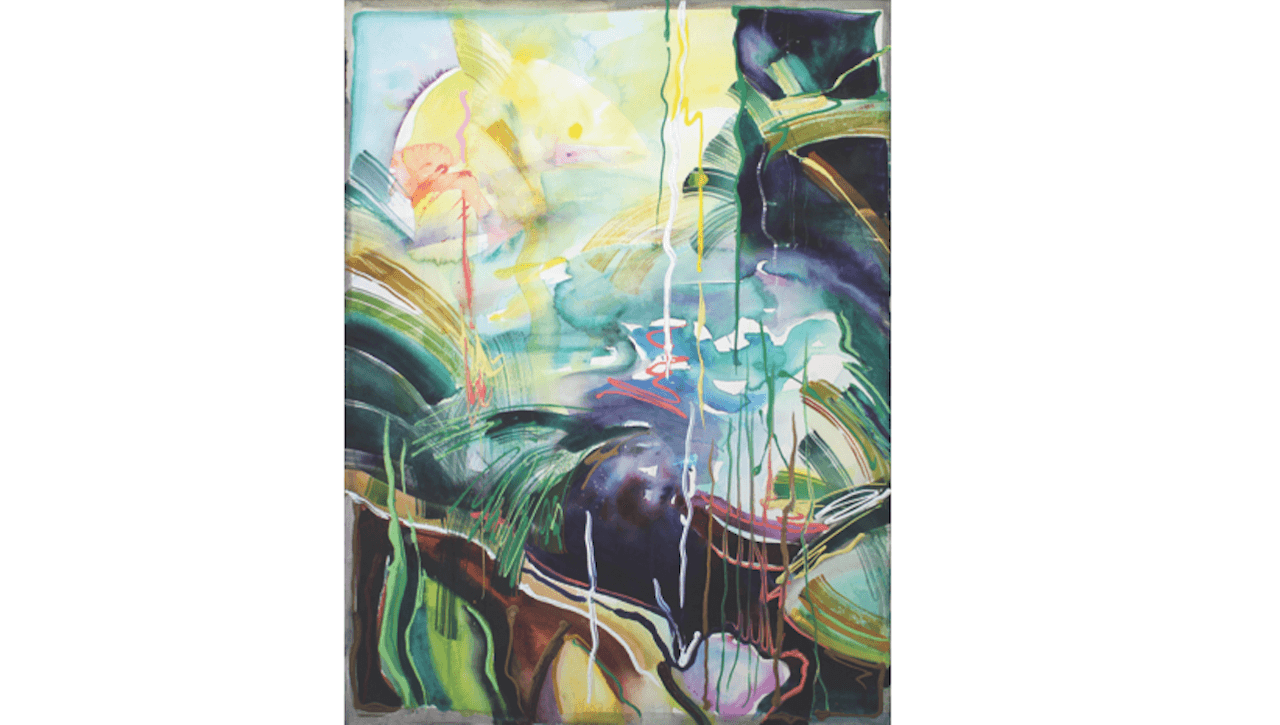 “Swamp Study” by artist Berenice D’Vorzon is among her featured works on display in the exhibit “Berenice D’Vorzon: Works on Paper,” which runs through March 9 at the University’s Hope Horn Gallery in Hyland Hall. The exhibit is free of charge and open to the public during gallery hours.