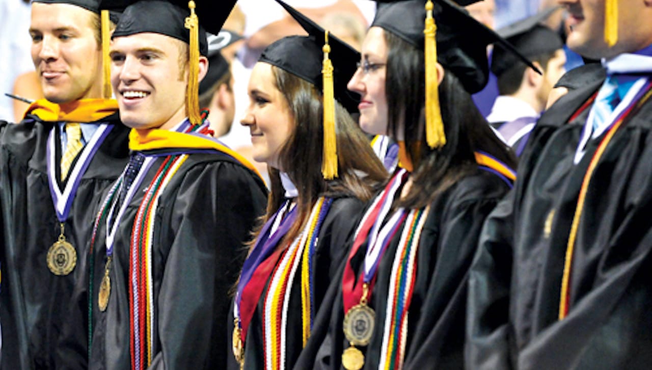 Hundreds of University students were inducted into national honor societies during the 2017-2018 academic year.