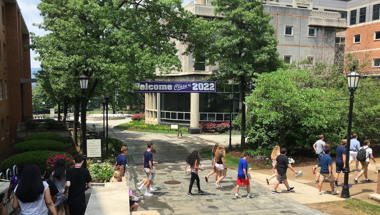 Two-day summer orientation sessions for students, parents and guardians of The University of Scranton’s class of 2022 began June 18-19 and will continue June 21-22, 25-26 and 28-29.