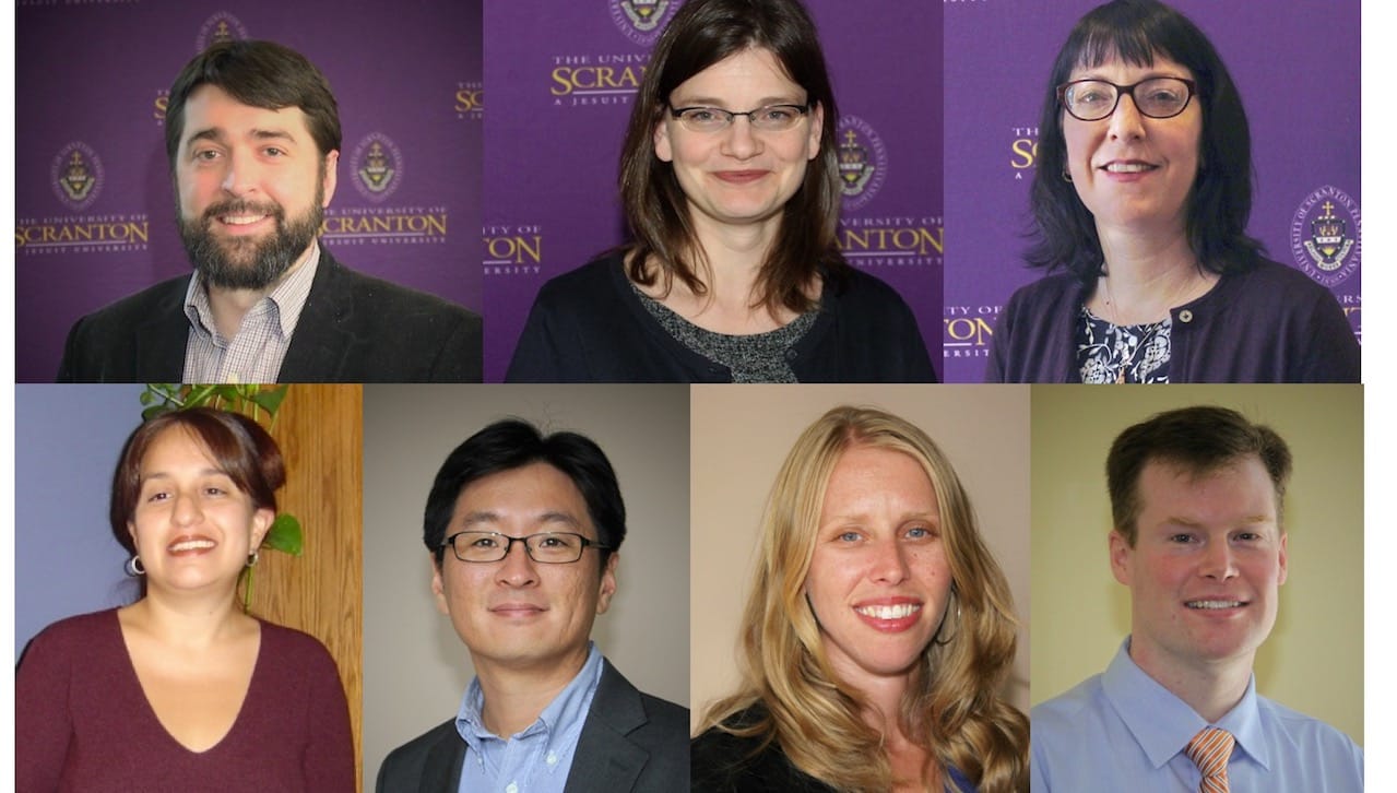 Seven University of Scranton professors were awarded 2018 Faculty Development Summer Grants. 