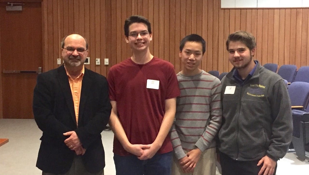 The University of Scranton will host the 19th annual Northeast PA Brain Bee for high school students in grades 9 to 12 on Saturday, Feb. 2, beginning at 1 p.m. in the Loyola Science Center. The Brain Bee is offered free of charge, however, registration is required to participate. Pictured are the finalists of the 2018 Brain Bee.
