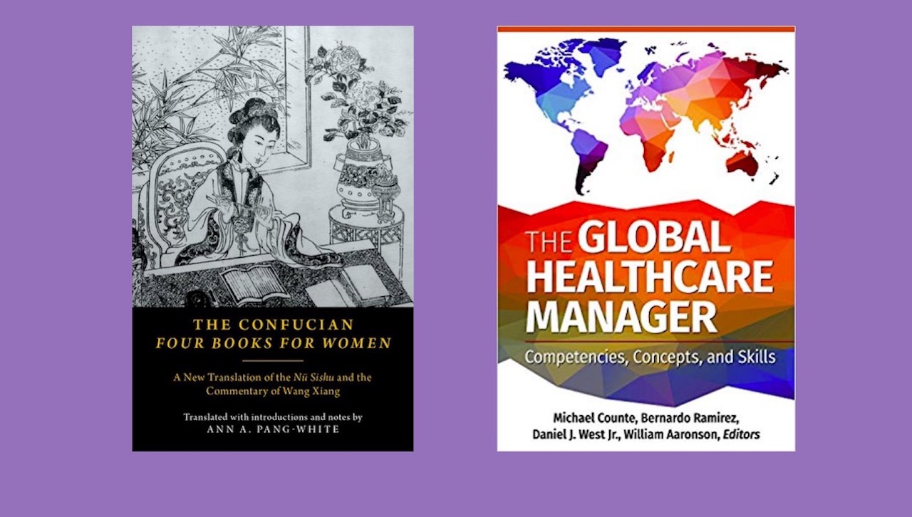 Books by University of Scranton professors Ann A. Pang-White, Ph.D., and Daniel J. West Jr., Ph.D., were published recently in the fields of philosophy and health administration.