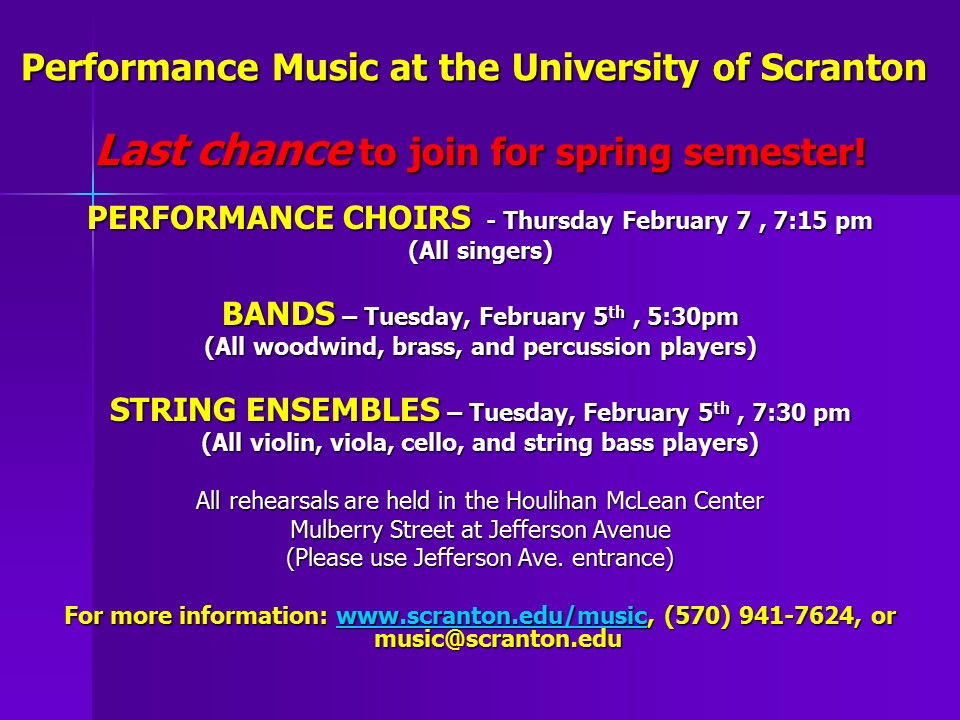  Join Performance Music!