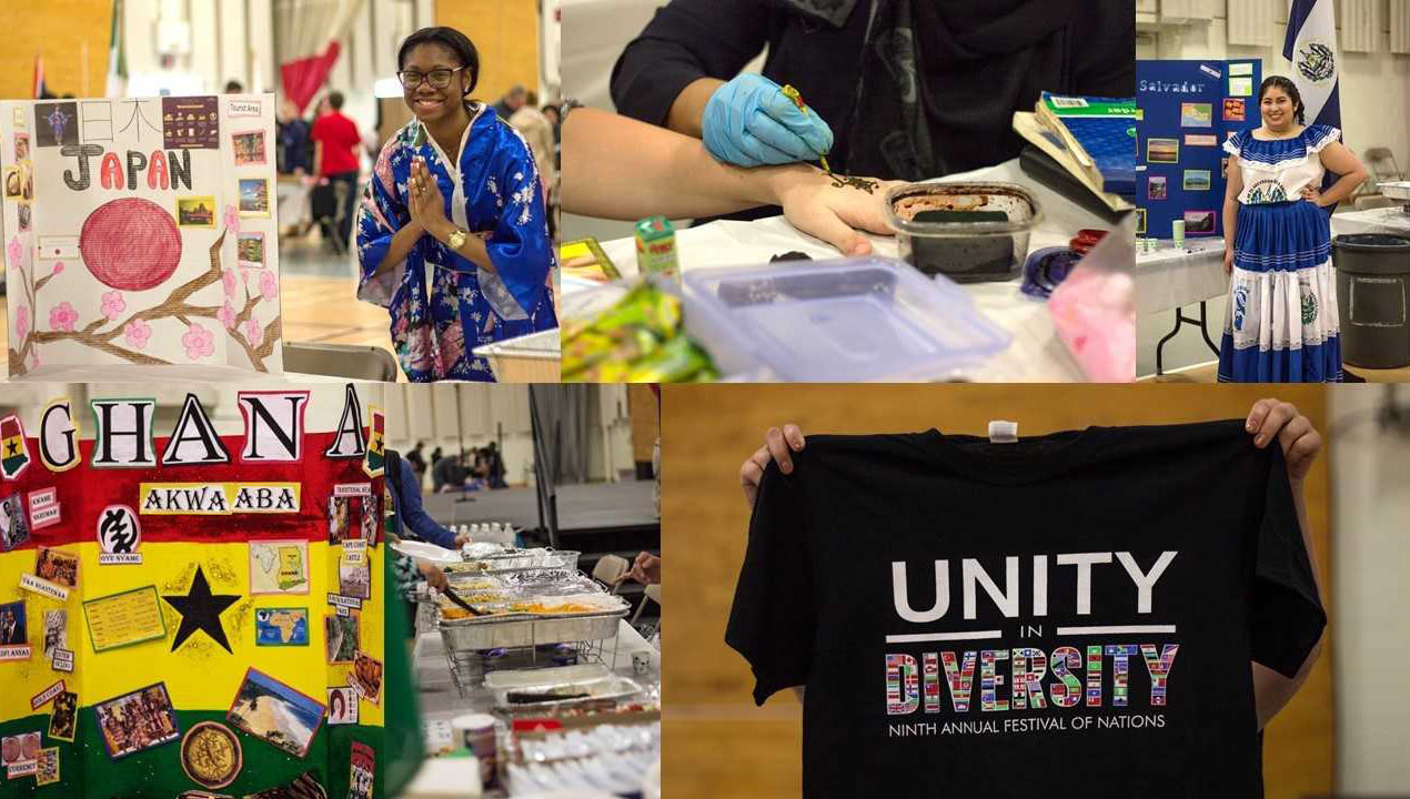 One of the co-sponsored programs is the Spring Festival of Nations hosted by the Cross Cultural Centers. It  celebrates countries and cultures across the globe with lots of food, fellowship, fun and music! Don't forget the awesome t-shirts!