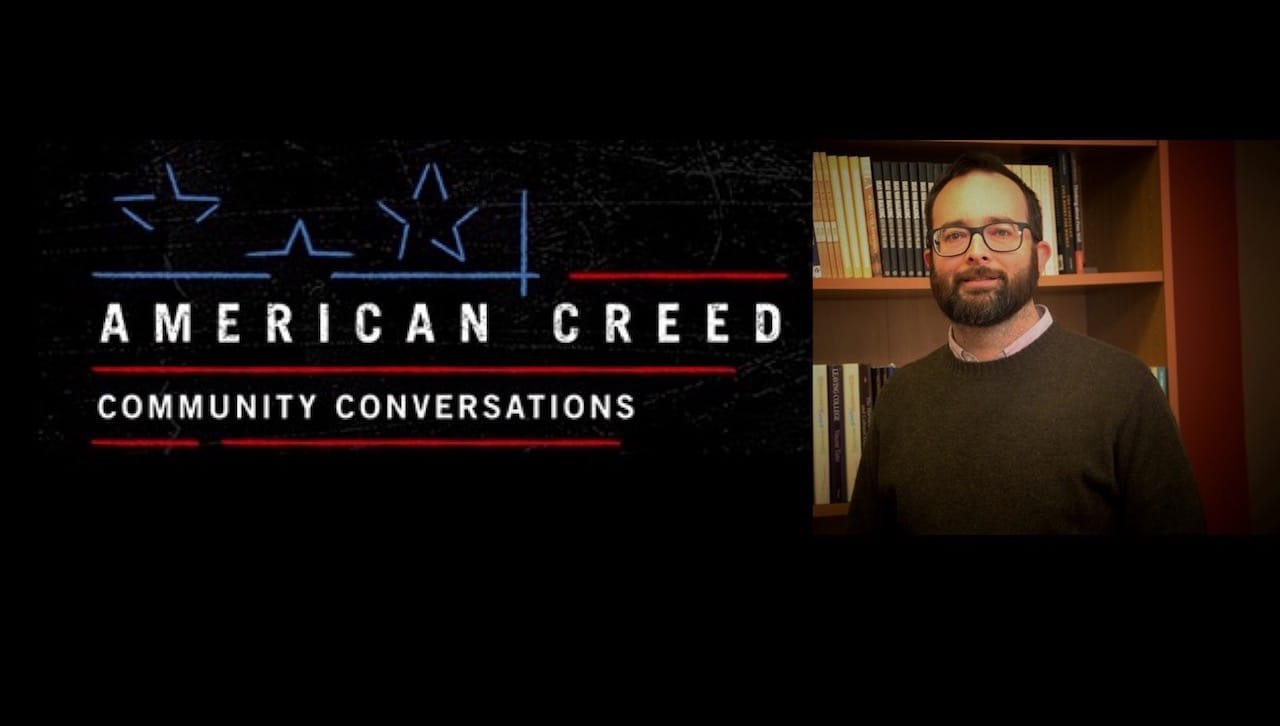 University of Scranton History Professor Adam Pratt, Ph.D., will lead a discussion following the screening of the documentary film “American Creed” as part of The Albright Memorial Library’s programming intended to encourage civic engagement. The program, set for Mar. 28, is the first in a series of programs supported through an award from American Library Association and the University’s Humanities Initiative. 