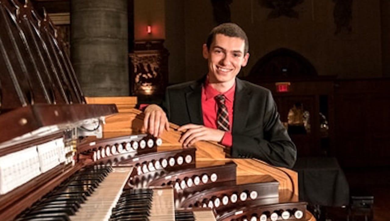 In Recital: organist Daniel Ficarri, presented by Performance Music at The University of Scranton, will take place Friday, Sept. 6, at 7:30 p.m. in the Houlihan-McLean Center. Admission is free. 
