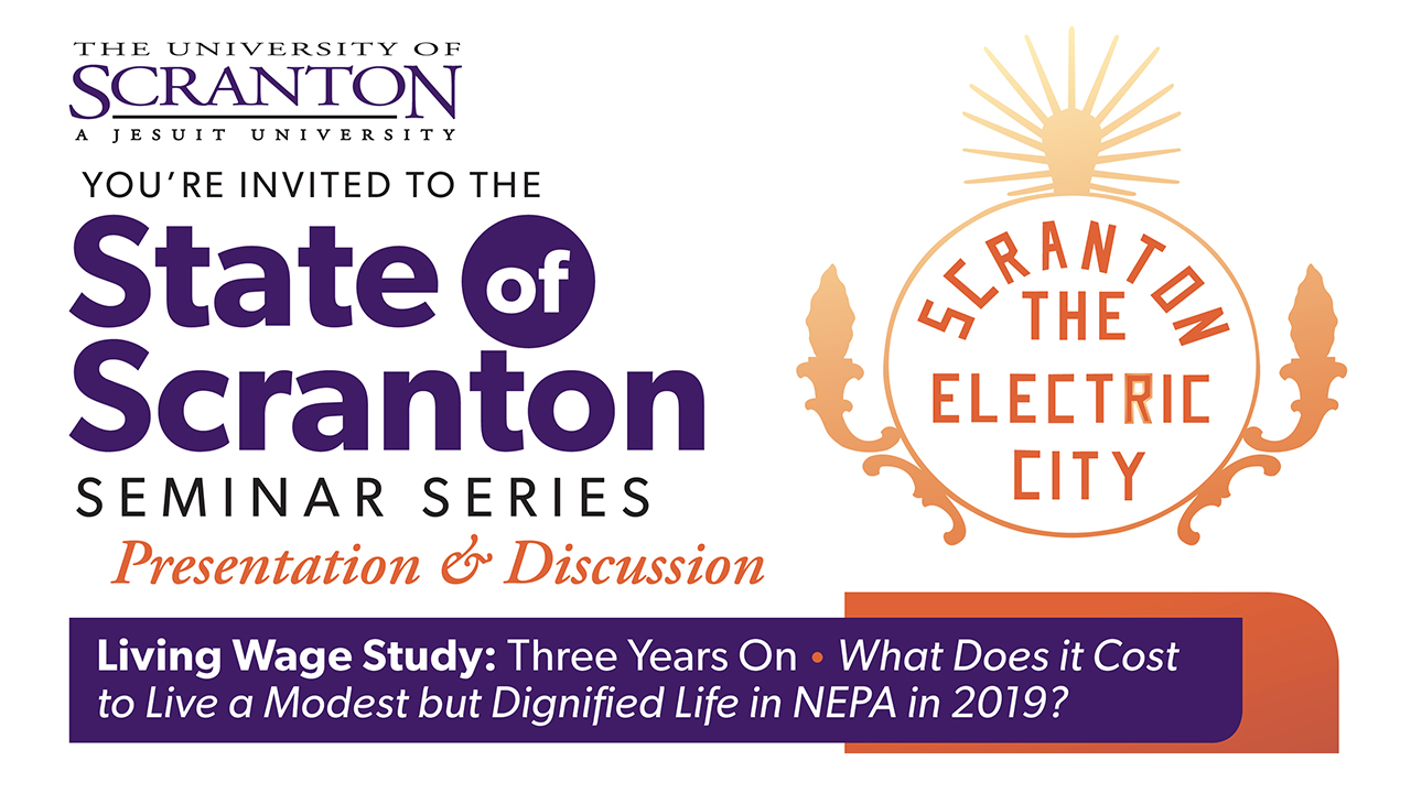 State of Scranton Seminar Nov. 15: Living Wage Report 2019 Update
