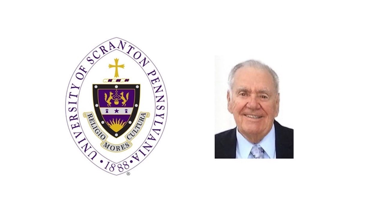 The University of Scranton will offer the David F. St. Ledger ’56 Scholarship in 2020 in honor of its alumnus who taught American history in the Forest City and Carbondale school districts. The scholarship will be awarded to education, history or political science majors from Forest City or Carbondale Area High Schools attending the University. 