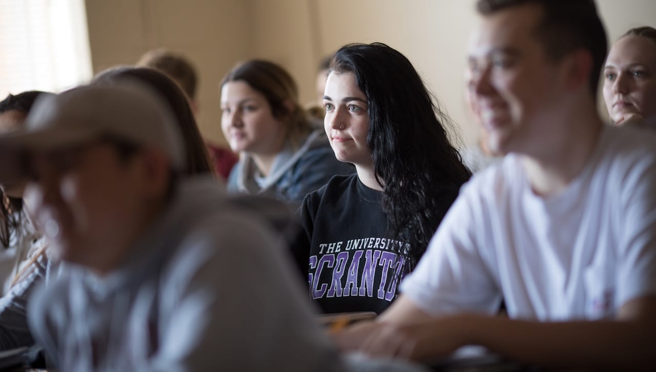 The University of Scranton High School Scholars Program offers local students the opportunity to earn college credits at a greatly reduced rate. Courses are the same as those offered to college students, giving high school students an opportunity to experience college-level work before their first year.