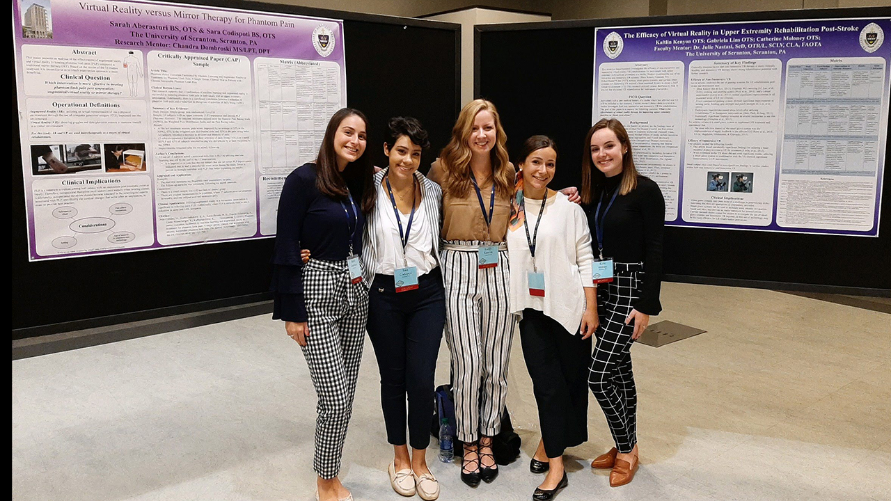 Students and Faculty Attend Pennsylvania Occupational Therapy Association Conference