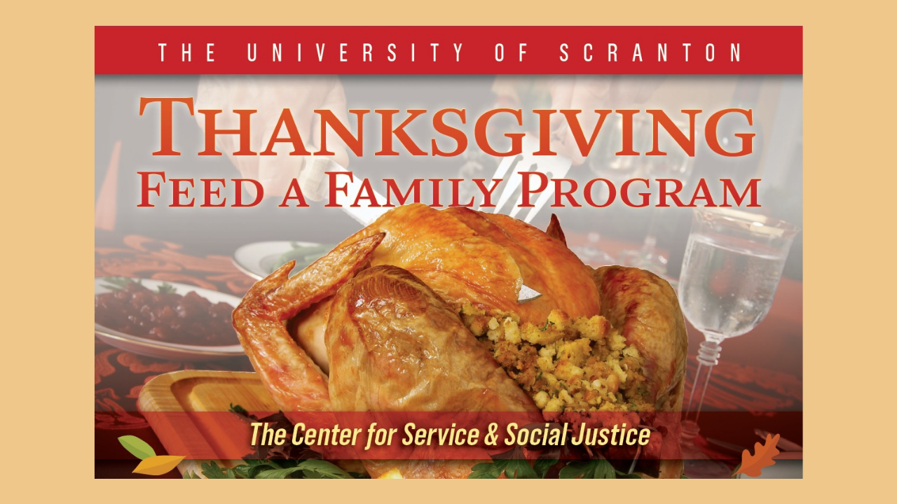 University Provides Thanksgiving Dinners to Those in Need