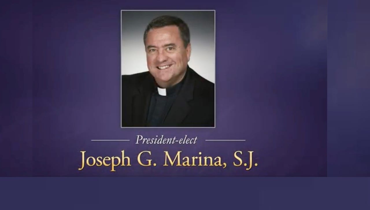 Rev. Joseph G. Marina, S.J., president-elect of The University of Scranton.