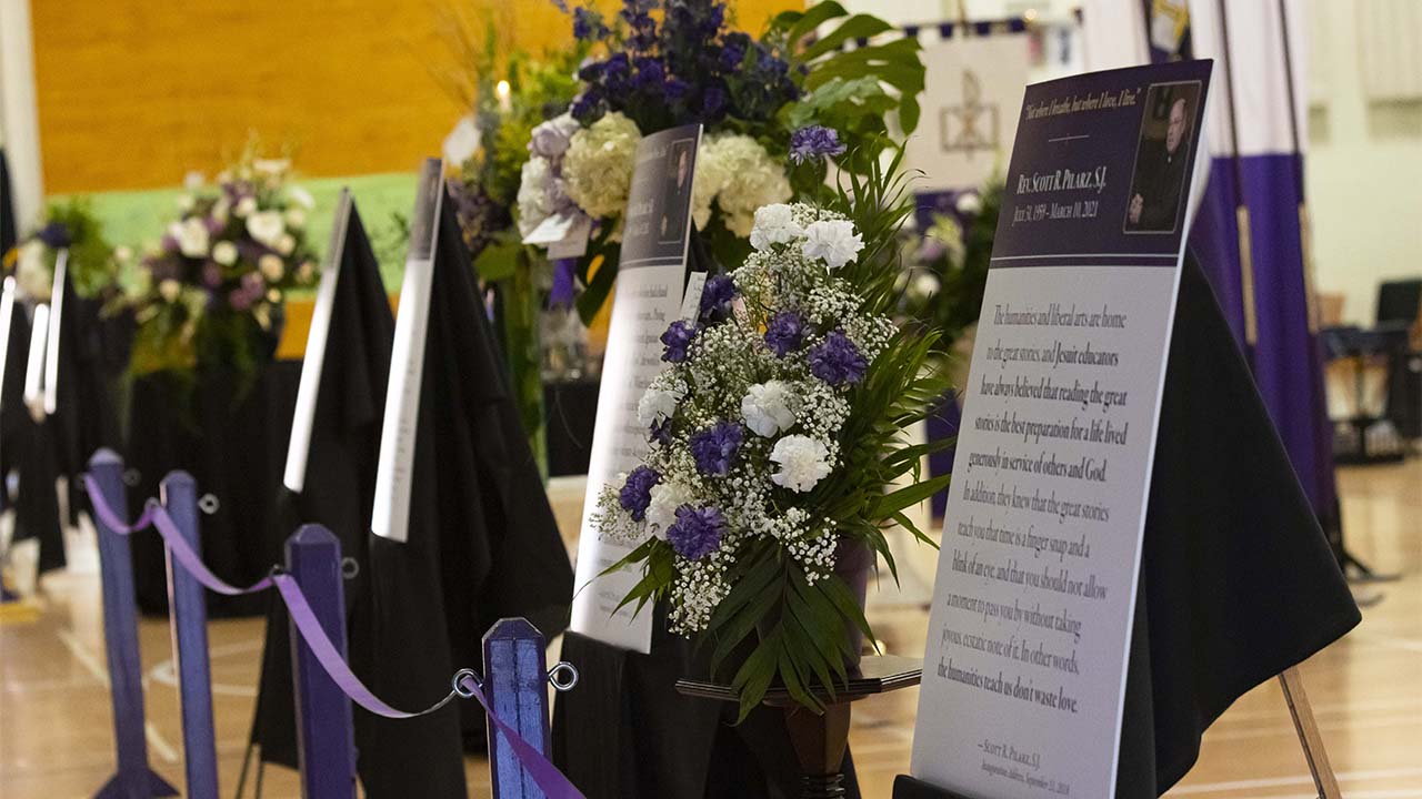 Thousands of mourners attended the public viewing and viewed remotley the Mass of Christian Burial for University of Scranton President Rev. Scott R. Pilarz, S.J.