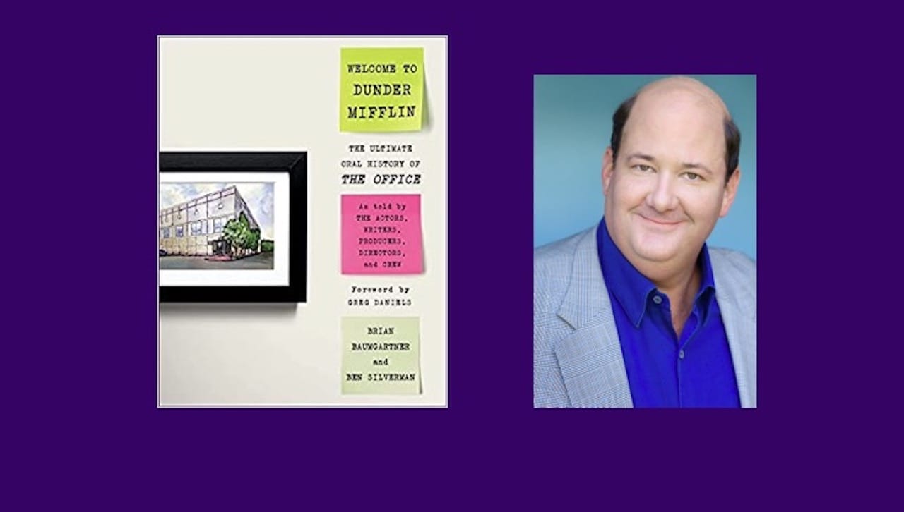 Brian Baumgartner, who played Kevin Malone on The Office and is the author of the newly published book “Welcome to Dunder Mifflin: The Ultimate Oral History of The Office,” will be on campus for a Q and A session with University of Scranton students on Thursday, Nov. 18, followed by a book signing, which is open to the public, on the DeNaples Center patio from 5 p.m. to 7 p.m. 