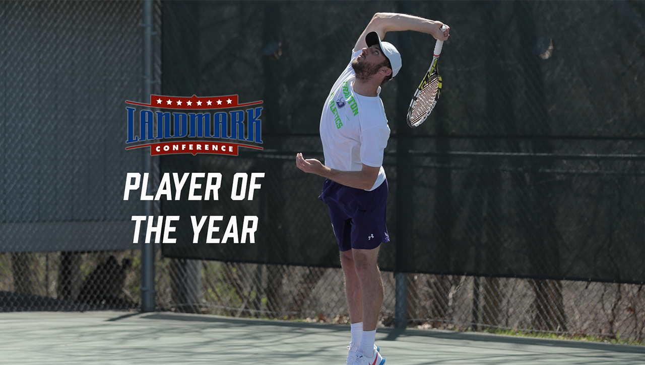 James Harrington of the men's tennis team nabbed Player of the Year this spring.