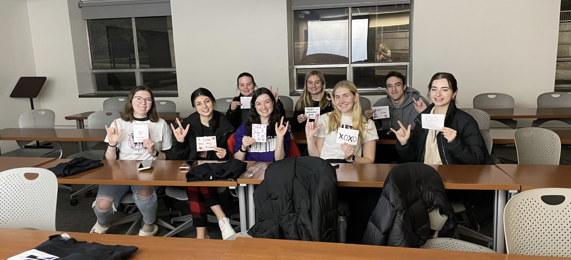 Royal Signers club members meet every Monday at 8 p.m. in Loyola Science Center. According to Club President Julia Higgins, members regularly perform songs in American Sign Language and reflect on Deaf culture in the media and current events.