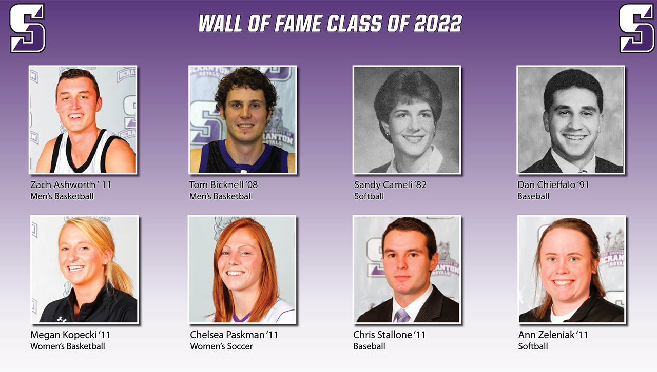 Athletic Department Announces Wall of Fame Class of 2022