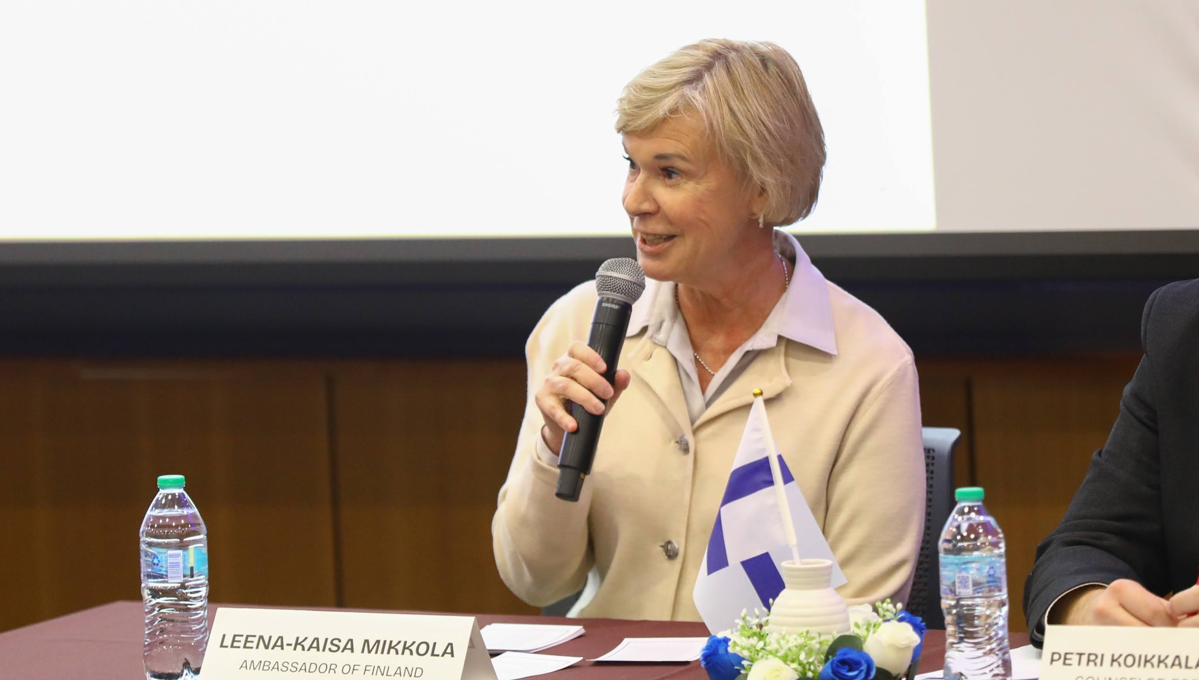 Finland’s Ambassador to the U.S. Speaks at Scranton (Photos + Video)