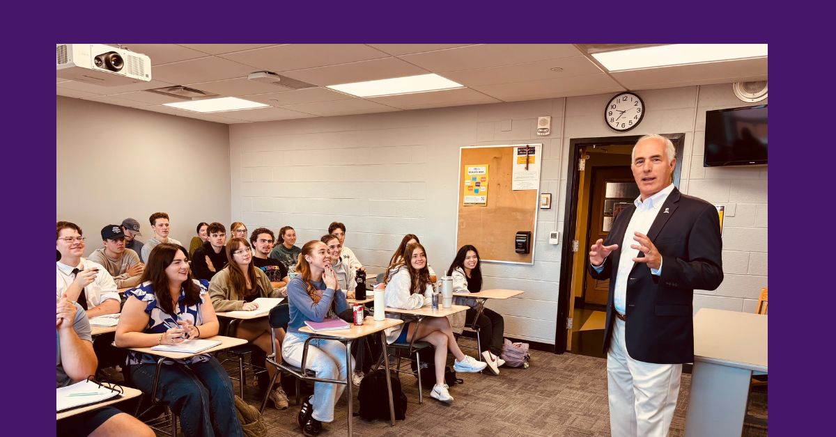 'Of Those to Whom Much Is Given’: Bob Casey Inspires the Next Generation of Leaders