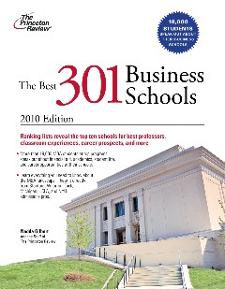 Cover of Princeton Review’s Best 301 Business Schools: The University of Scranton’s Kania School of Management is among the elite colleges in the nation listed in the 10th edition of Princeton Review’s Best 301 Business