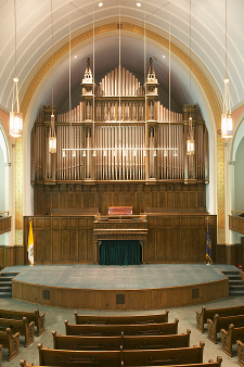 Internationally acclaimed organist Frederick Hohman will perform a concert on the recently restored 1910 Austin pipe organ at The University of Scranton’s Houihan-McLean Center beginning at 7:30 p.m. on Mar. 26.