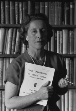 The exhibit “Helen Suzman: Fighter for Human Rights” that profiles one of South Africa’s most vociferous and energetic opponents of apartheid will be on display in the fifth floor Heritage Room of The University of Scranton’s Weinberg Memorial Library from Aug. 31 to Oct. 25, free of charge during regular library hours. An exhibit reception and lecture is planned for 5:30 p.m. on Wednesday, Sept. 15, which is also free and open to the public.