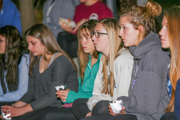 On Nov. 5, The University of Scranton held a interfaith candlelight vigil to pray in solidarity with those displaced from Syria. The vigil on the University’s Dionne Campus Green was hosted by the University’s Office of Campus Ministries, Community and Government Relations Office and Catholic Relief Services Student Ambassadors.