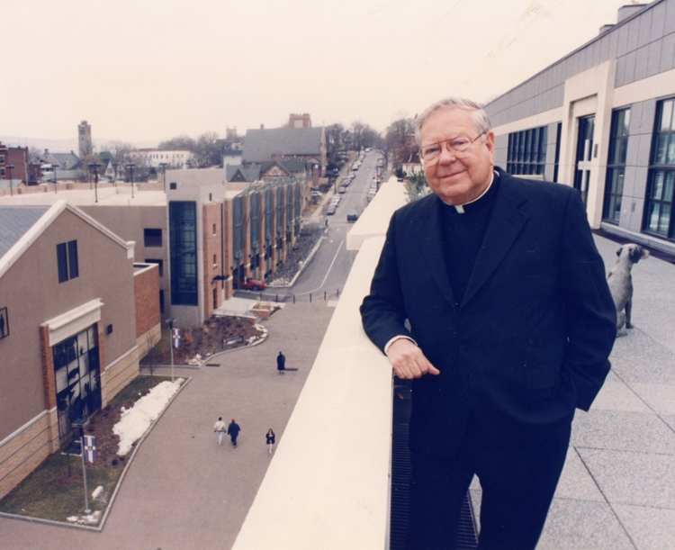 The Rev. Joseph Allan Panuska, S.J., the longest-serving president in the history of The University of Scranton and the University’s first President Emeritus, passed away on Feb. 28, at the age of 89.