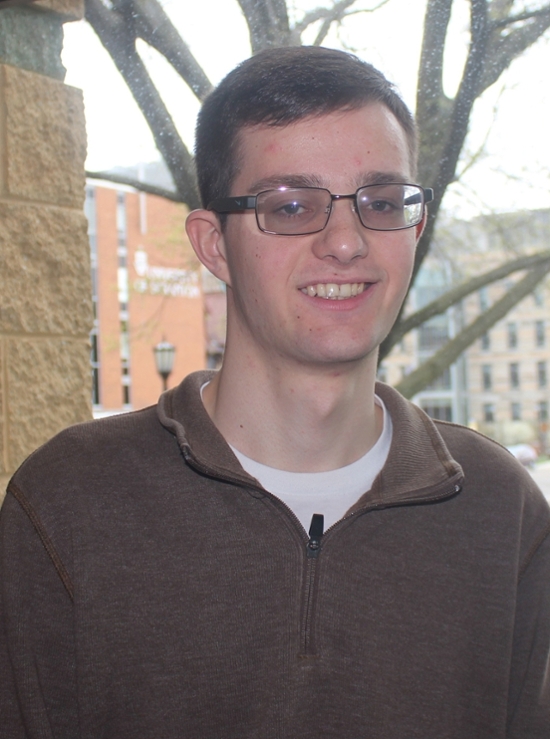 University of Scranton junior Matthew Reynolds, a biology and biophysics double major and Honors Program member, was awarded a highly-selective Barry M. Goldwater Scholarship for 2017-2018. He is the 12th Scranton student to earn this prestigious award.