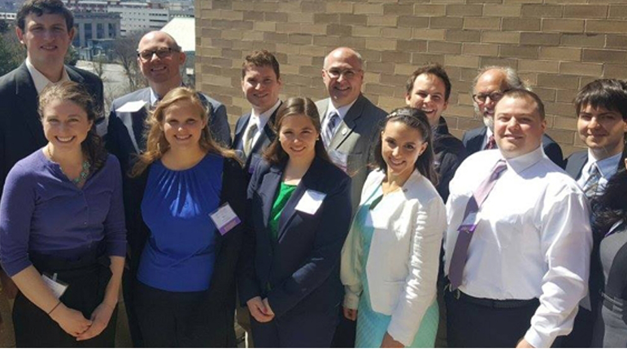 Alumni and students who participated in the Medical Alumni Council’s medical mission to Haiti reunite at the 2016 Medical Alumni Symposium.