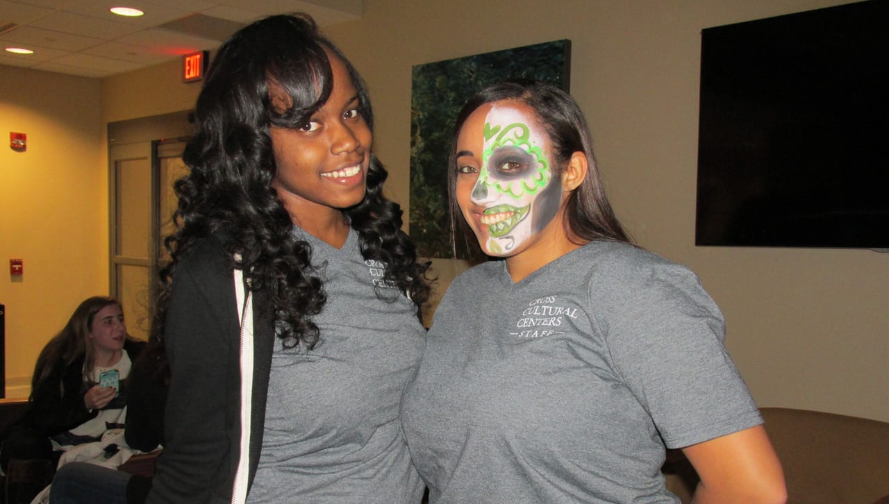 Students, faculty and staff enjoy the annual celebration of the Day of the Dead.