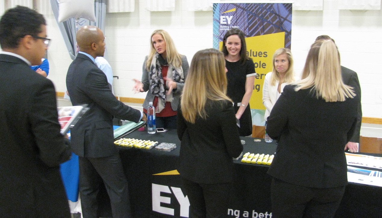 More than 500 students and 105 organizations participated in The University of Scranton’s Career Expo, which was held on campus Sept. 29.