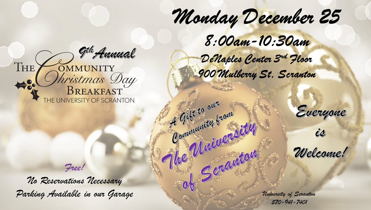 9th Annual Community Christmas Day Breakfast