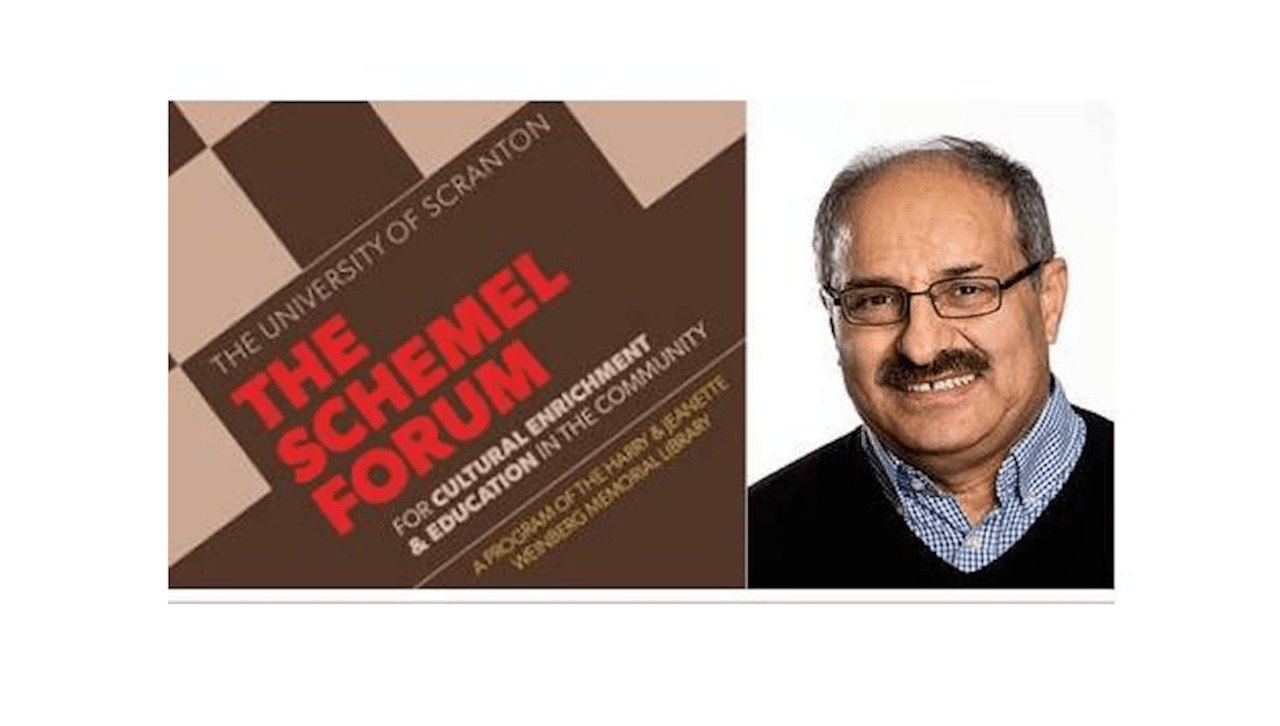 Sami Adwan, Ph.D., co-founder and co-director of the Peace Research Institute in the Middle East (PRIME), presented “History Matters: The Road to Cross-Cultural Understanding and Reconciliation” at a recent Schemel Forum World Affairs Luncheon Seminar. The seminar series is sponsored by Munley Law.