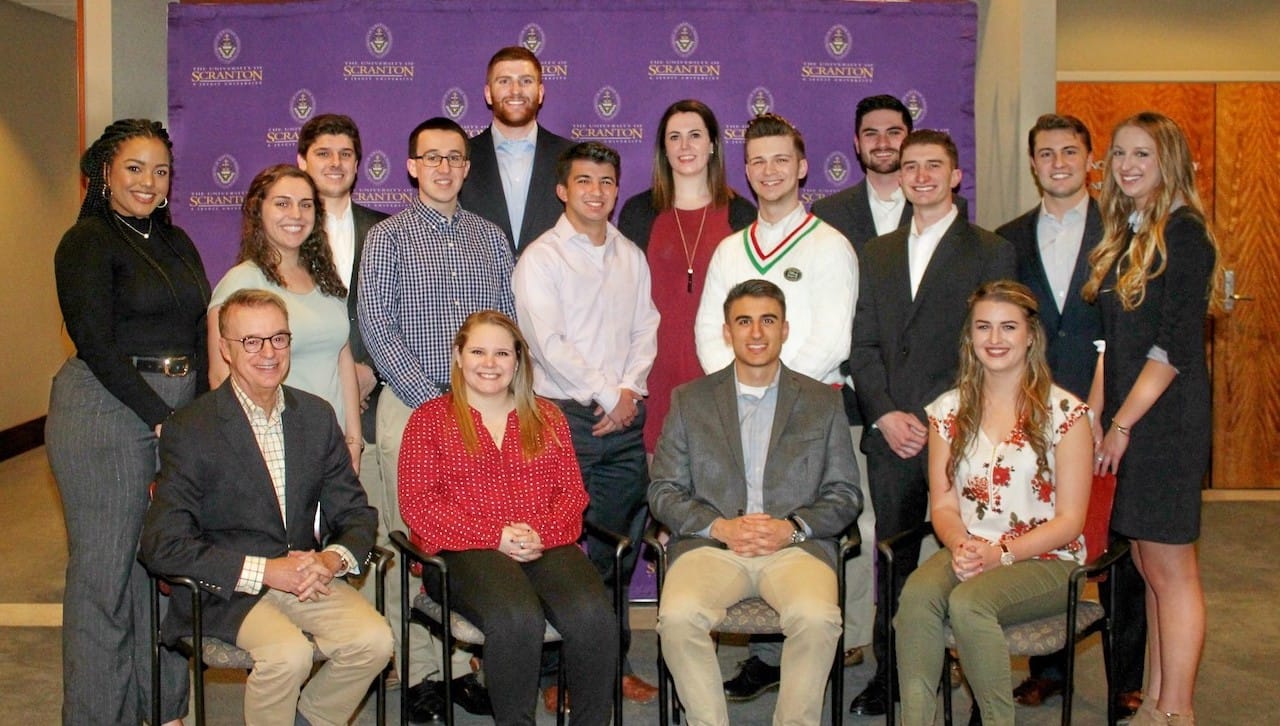 Fifteen members of The University of Scranton’s class of 2018 graduated from its Business Leadership Honors Program, which is one of Scranton’s programs of excellence.