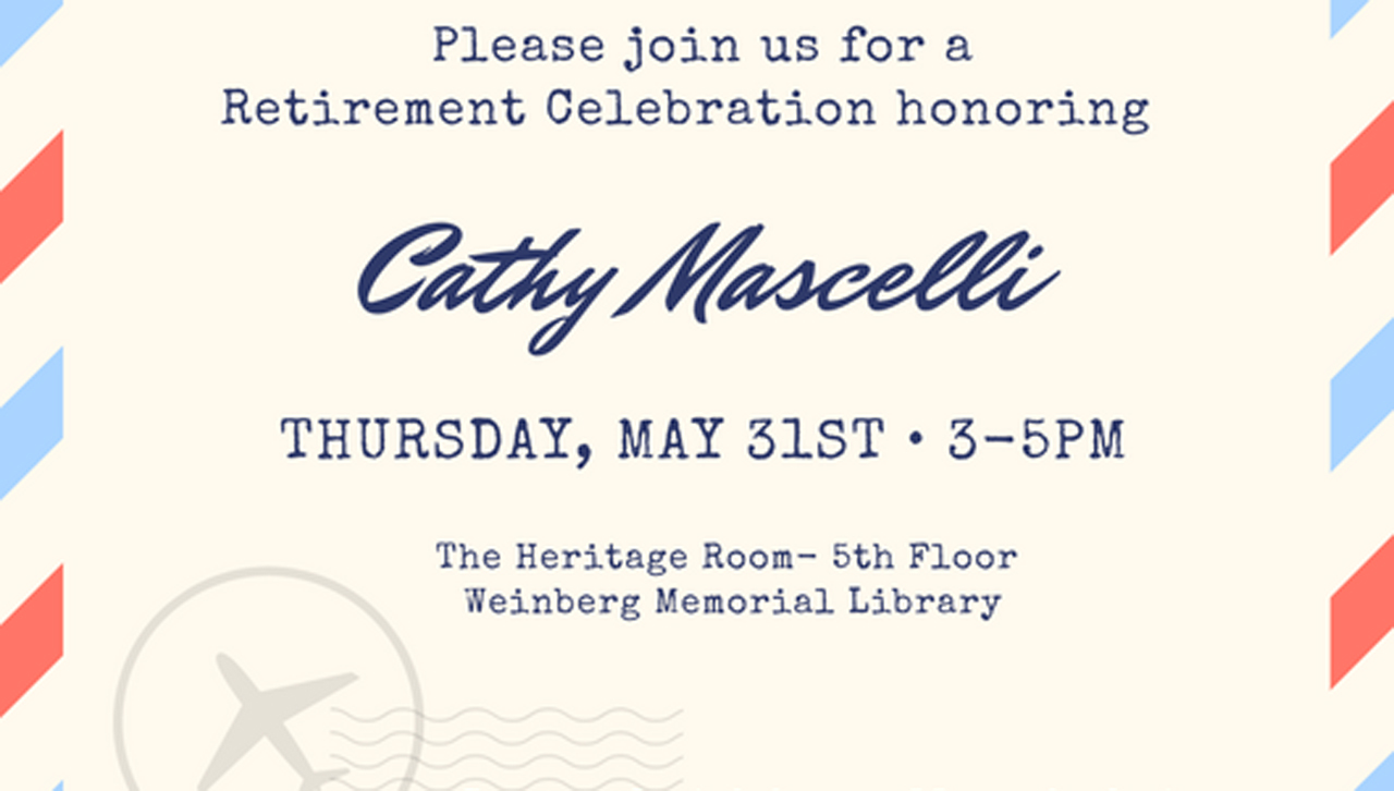 Staff: Cathy Mascelli Retirement Celebration