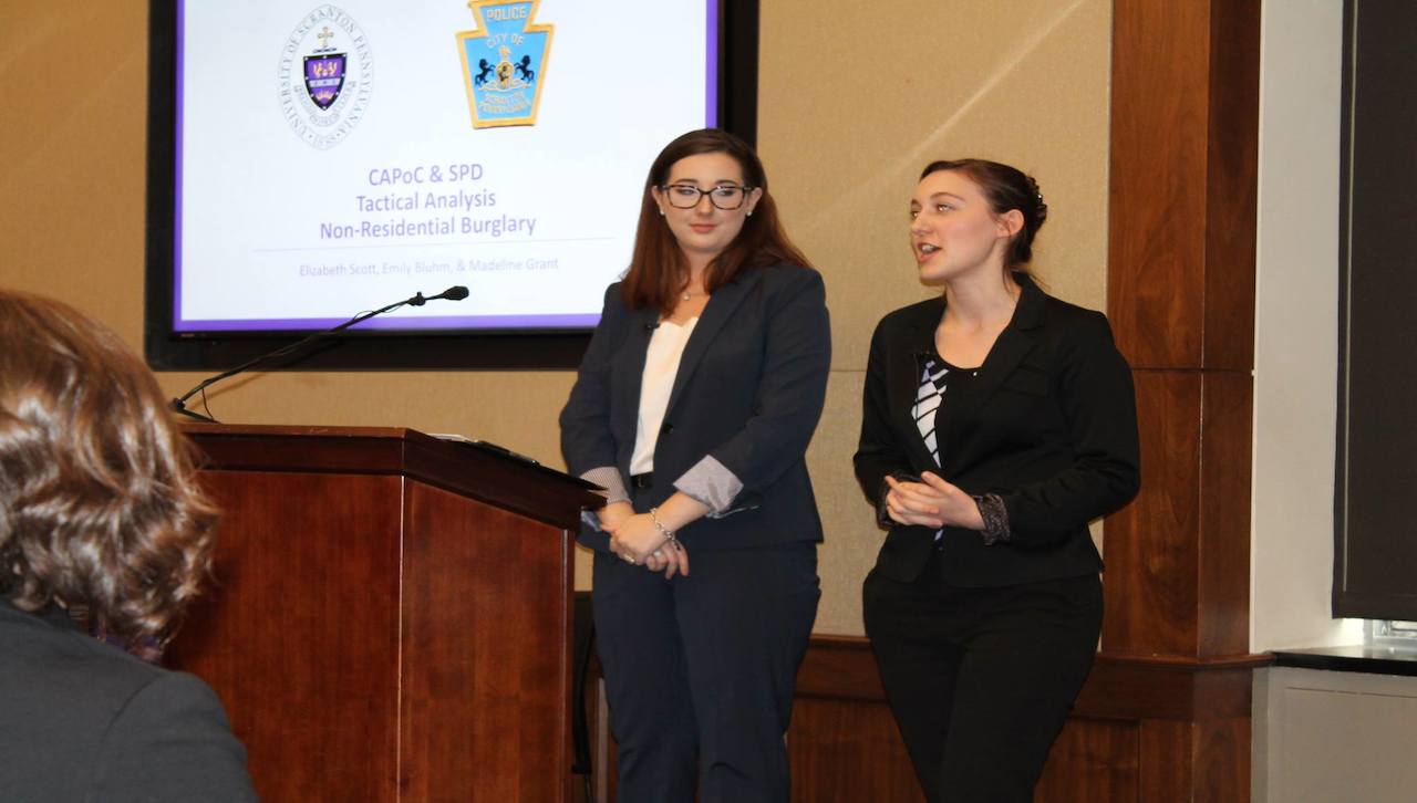 University students present findings at a congressional briefing in Washington, D.C.