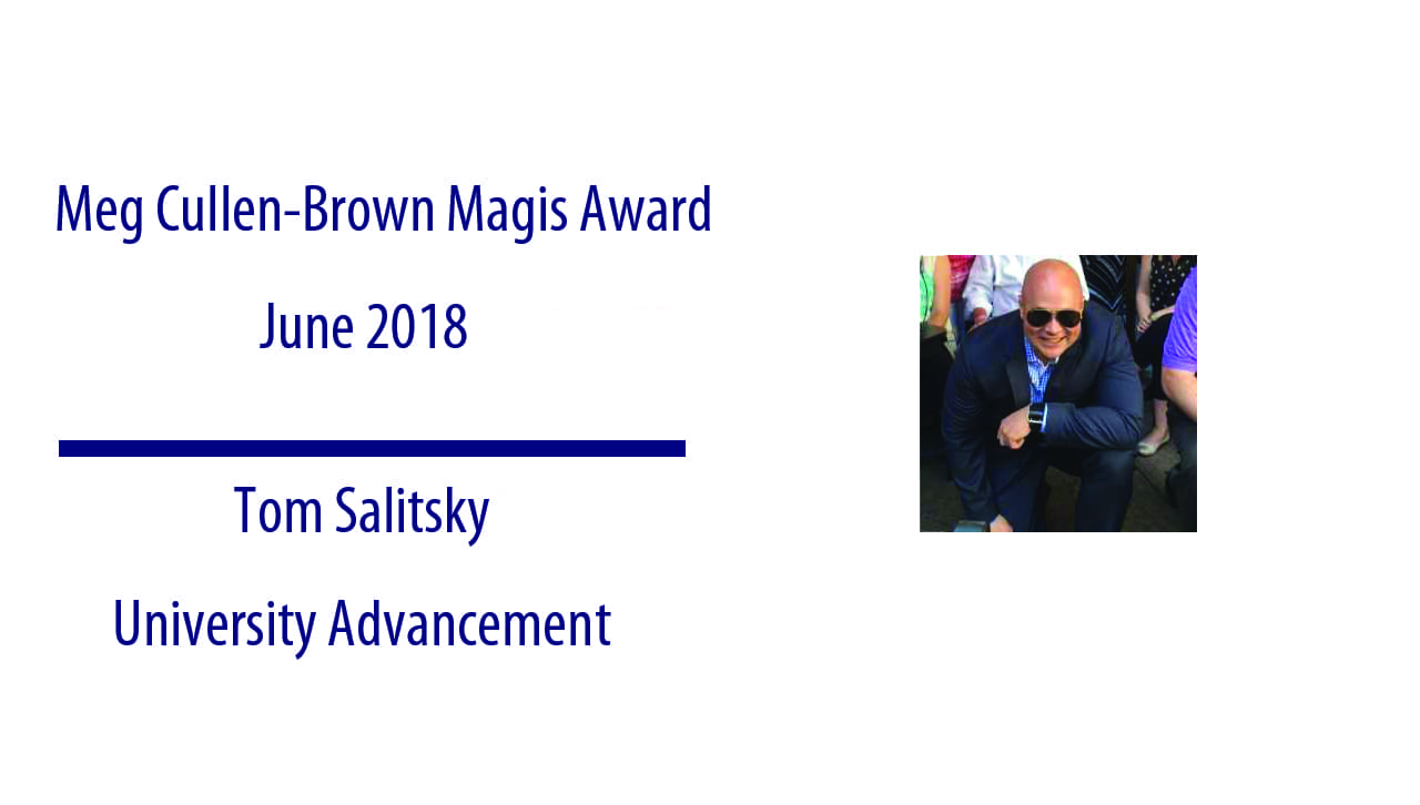Meg Cullen-Brown Magis Award: Tom Salitsky