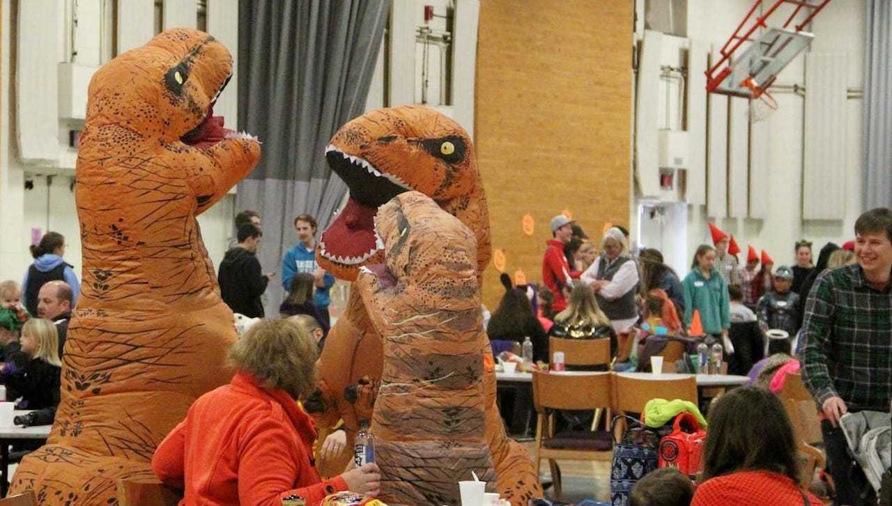 University Hosts Safe Trick or Treat Event image