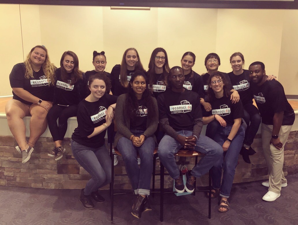 This group of University of Scranton students (seen here with Isidro on Oct. 1) had the life-changing experience of seeing life through the eyes of Dominicans of Haitian descent while on Campus Ministries’ ISP service trip this past summer to the DR.