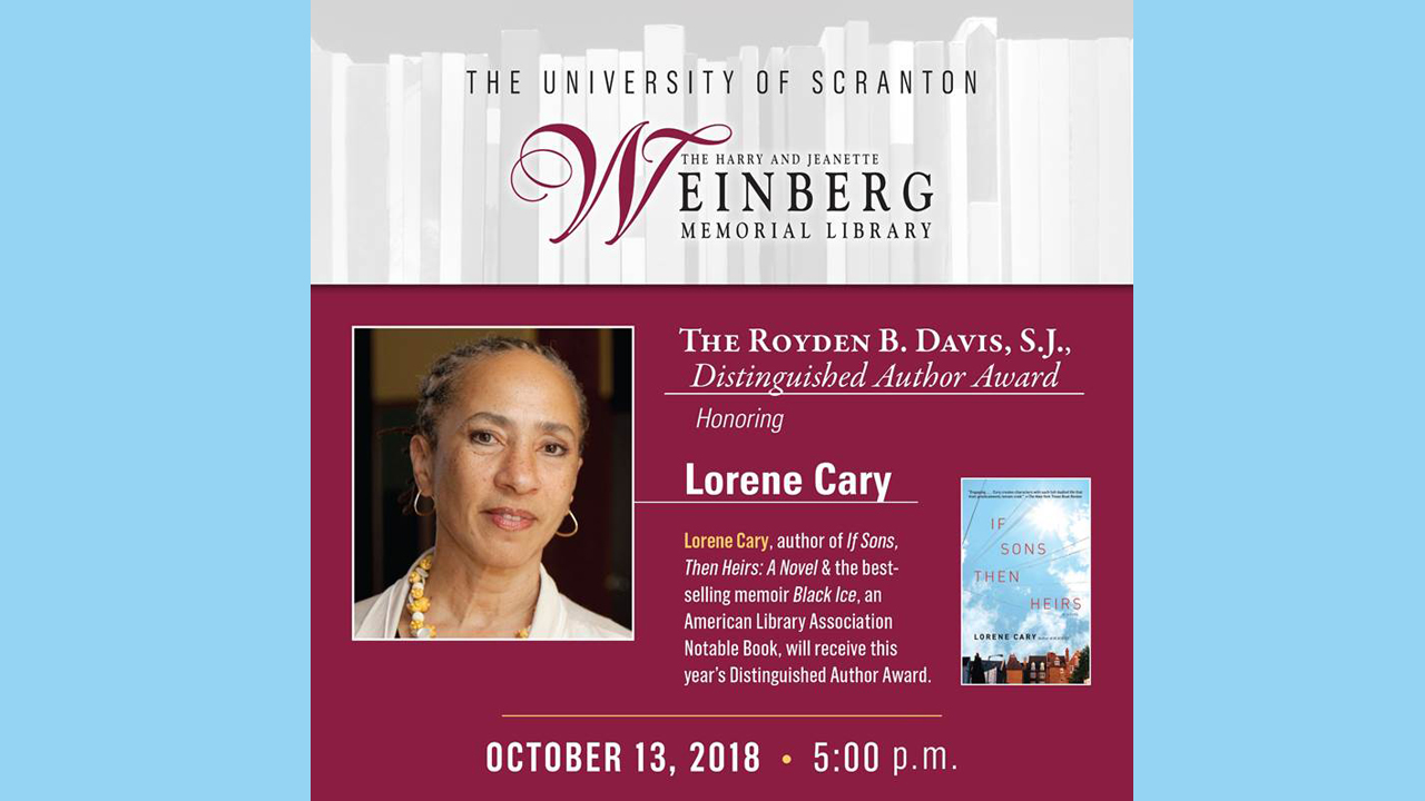 Lorene Cary - Distinguished Author Award! image