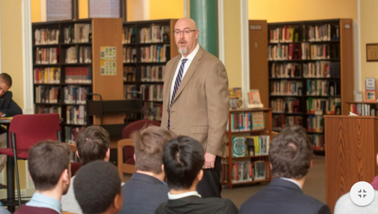 Mike Allison at St. Peter's Prep