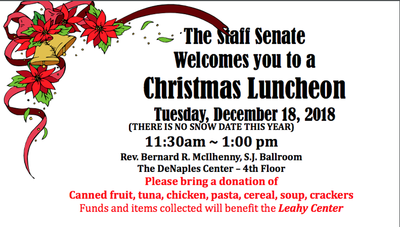 Staff Senate Christmas Luncheon image