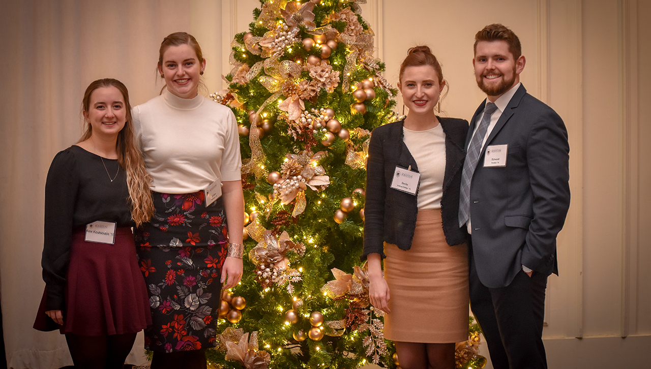 Royals celebrate the season at The Bellevue Hotel Dec. 6.