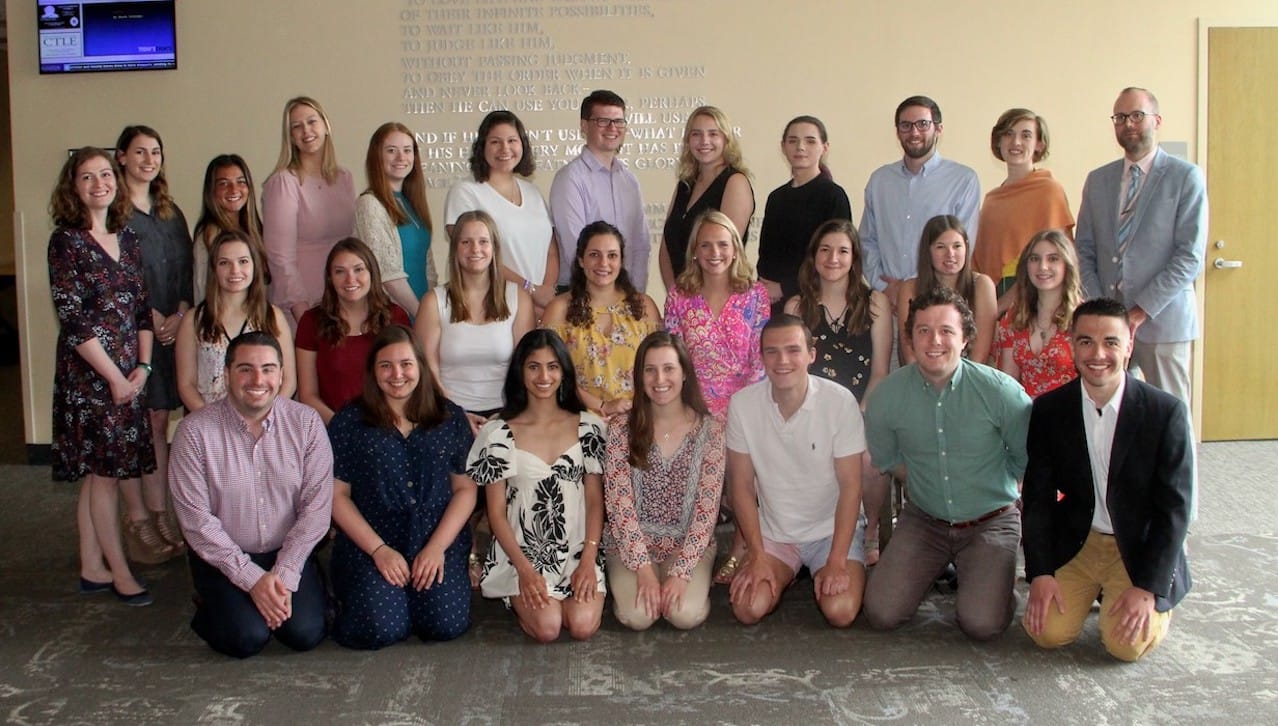 Twenty-eight members of The University of Scranton’s class of 2019 graduated from its undergraduate Honors Program.