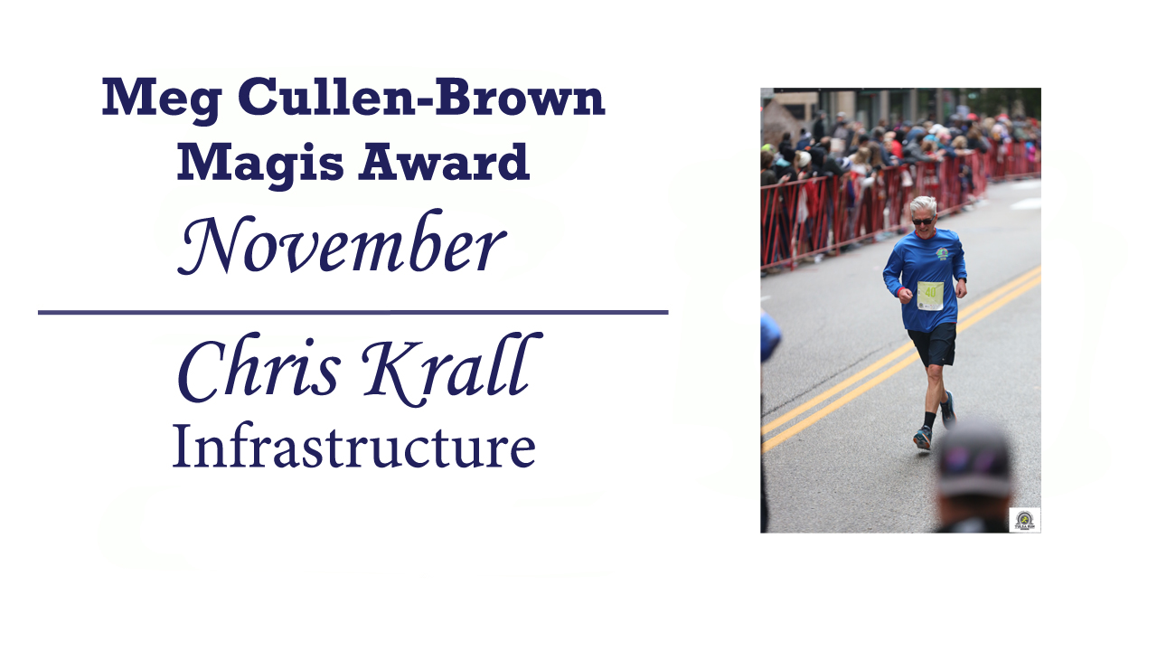 Meg Cullen Brown Magis Award - November