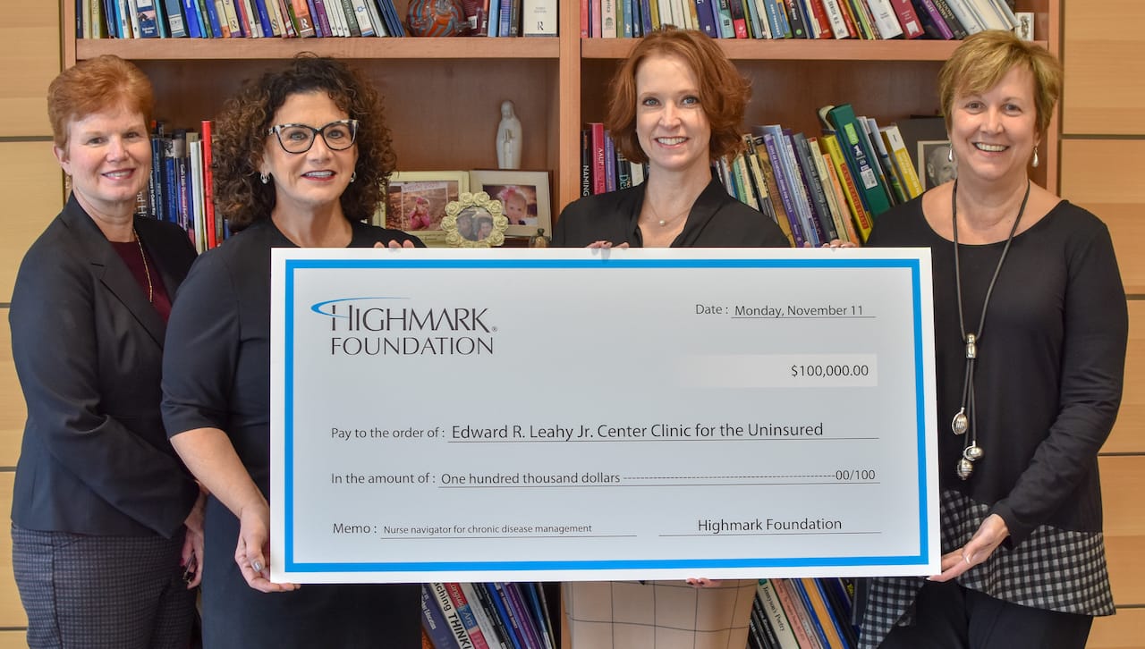 Highmark Foundation Awards Grant to Leahy Clinic image