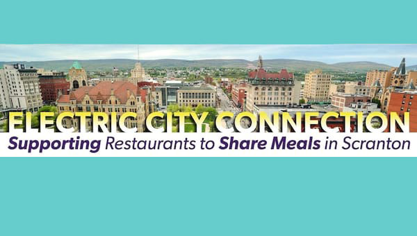 The Electric City Connection, a business and community partnership program, led by The University of Scranton (Community Relations Office, Center for Service and Social Justice and The University of Scranton Small Business Development Center), Scranton Tomorrow and Friends of the Poor in collaboration with Scranton restaurants, will accept $15 donations from area residents, which will then supply meals to low income residents.