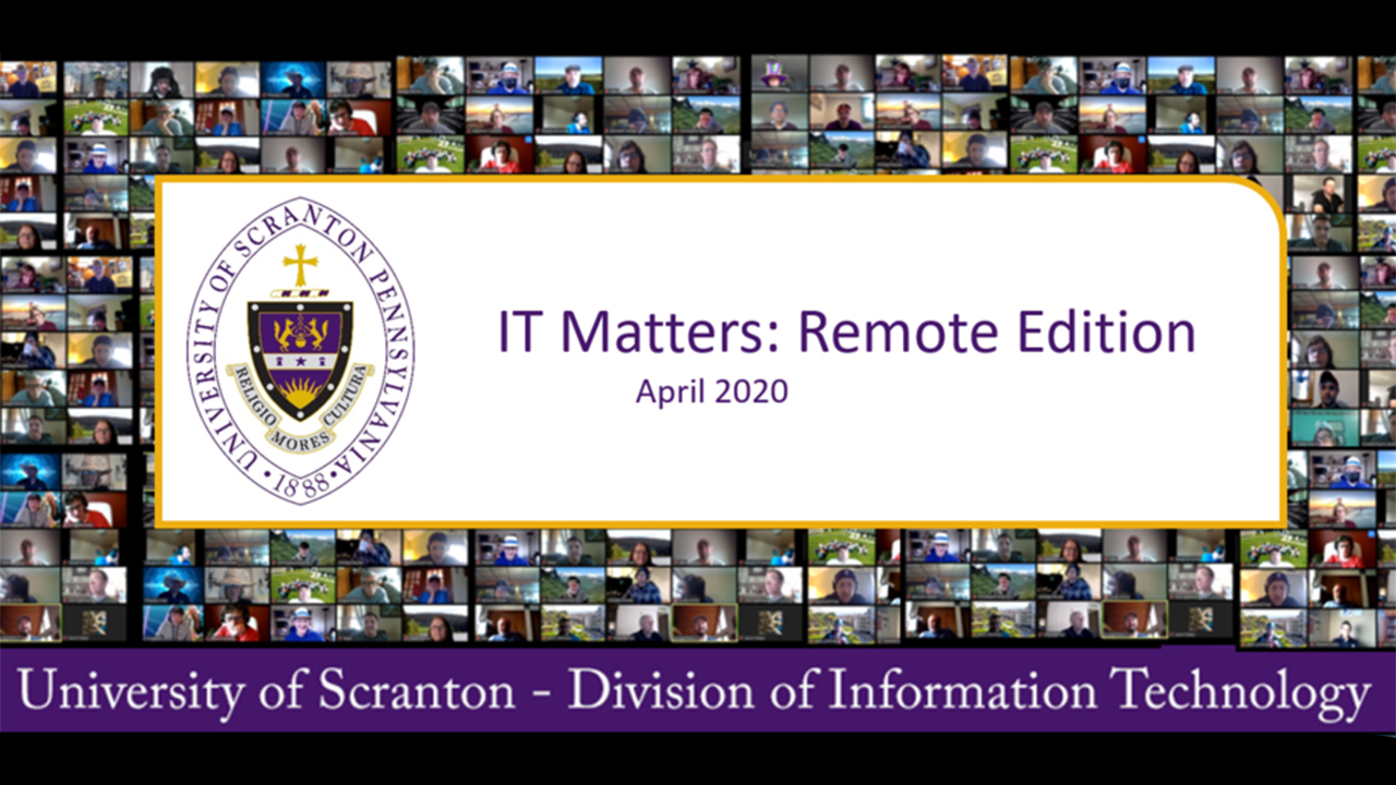 IT Matters: Tech Tips from IT Staff